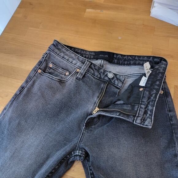 ROLLA’S 29×31 Tim Slims Slim Fit Stretch Jean Slim Taper / Black-Gray Wash - Picture 11 of 15